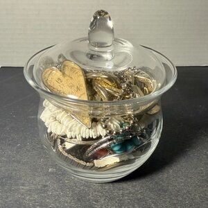 Mystery jewelry jar Assorted Gold and Silver Jewelry Collection